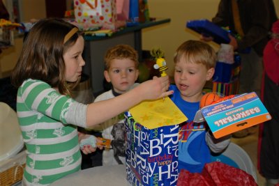 Opening presents