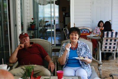 Mary Kate and Tommy (Troy's parents)