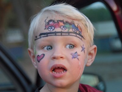 Brooks face painting