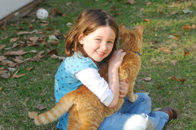 Paige loves cats...and all kinds of other animals