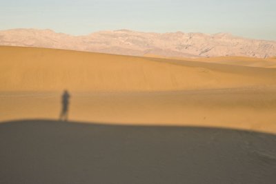 Self-portrait on the dunes
