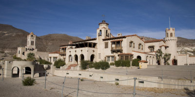 Scotty's Castle and unfinished pool