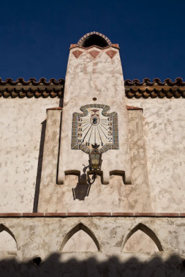Castle sundial