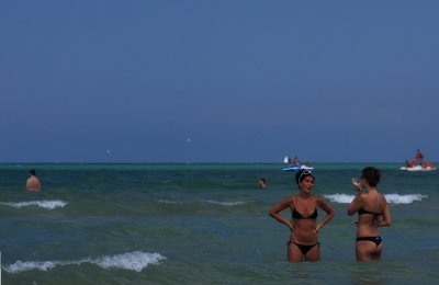 On the beach / Rimini