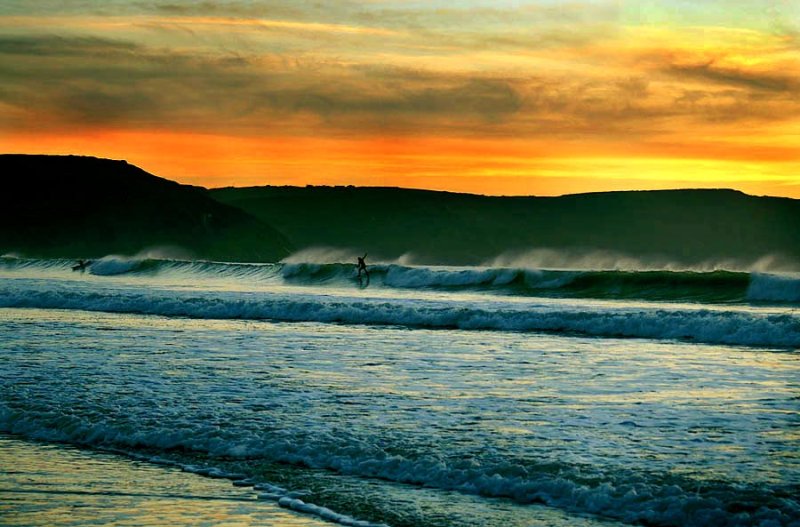 Evening Surfing