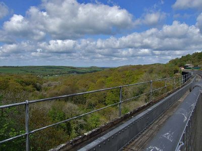 View NW from Meldon Viaduct 