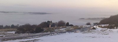 Winter Fog Over Okehampton