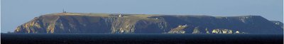 Lundy Island from the mainland