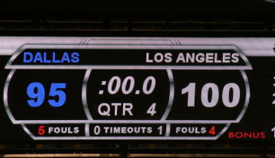 Dallas Mavs vs. LA Lakers