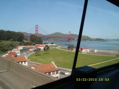 Vista da Golden Gate