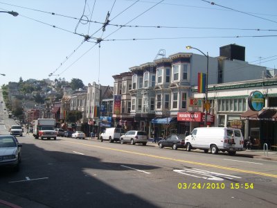 Na Castro Street - bairro gay