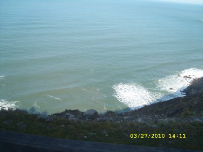  estrada costeira que leva a Monterrey