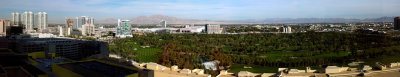 Wynn golf course from the 16th floor of The Wynn