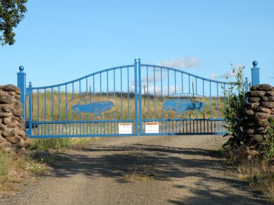 Bright Ranch Gate