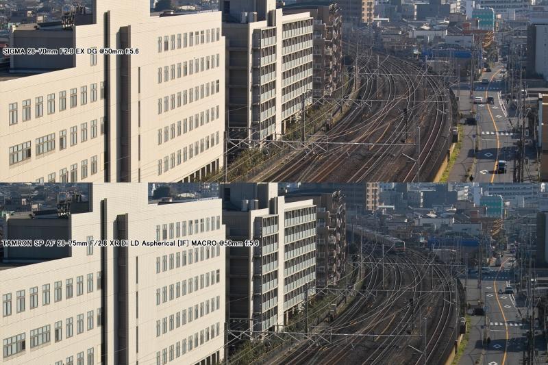 TAMRON 28-75 vs 28-70 @50f56