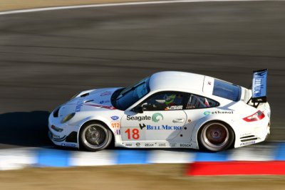 Rahal Letterman Racing Porsche in T6
