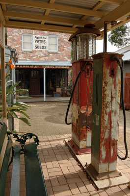 Fairfield City History Museum Petrol station