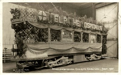 Middlesbrough Charity Carnival, September 1925