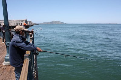 Fishermen on Pier 7