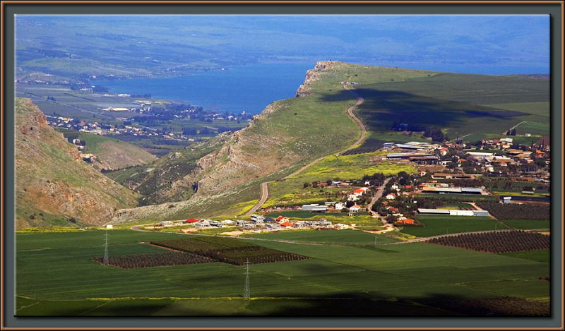 Mt. Arbel & Sea of Galilee