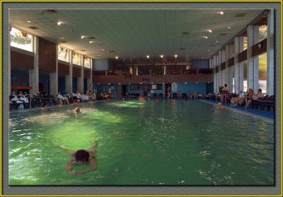 Tiberias hot springs pool