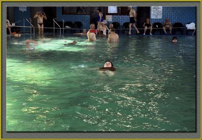 Tiberias hot springs pool