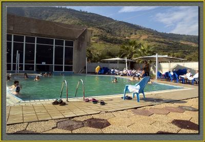 Tiberias hot springs pool