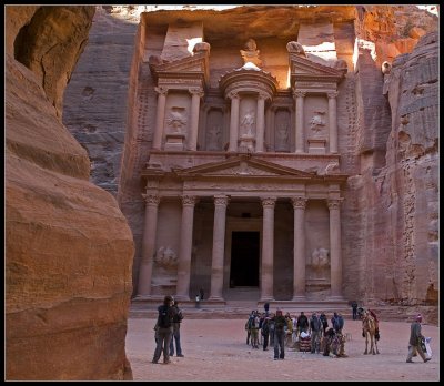 The Red Rock of Petra