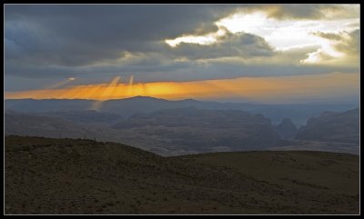 The Grand Canyon - on the way to Petra