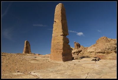 The obelisks