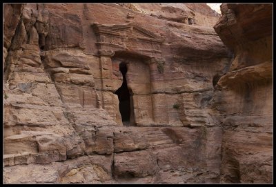 The climb to the monastery