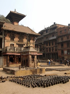 026 - Bhaktapur, Potter's square