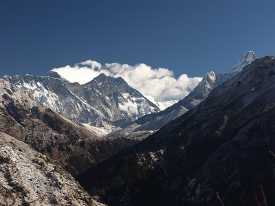 044 - Nuptse, Mt. Everest, Lhotse, Ama Dablam