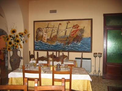 Inside Mulino Restaurant