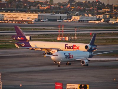 FedEx MD-11s on the move