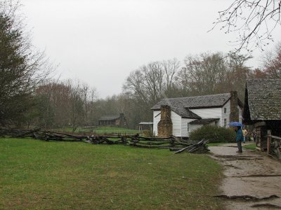 Back of the Gregg-Cable house