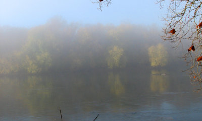Across the river
