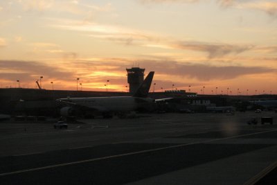 Sunset at Dulles