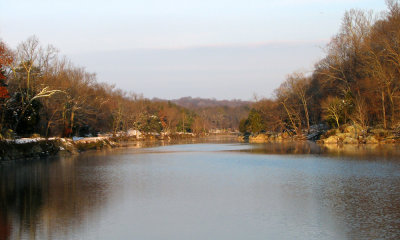 The view down Widewater