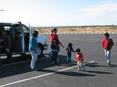 Arrival at Sea World