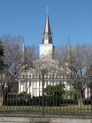Cathedral in Jackson Square