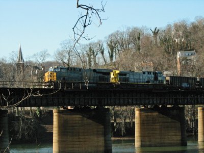 Crossing the river