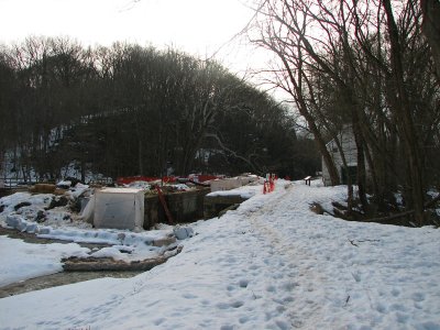 Feb 28th  - Scene at Pennyfield lock