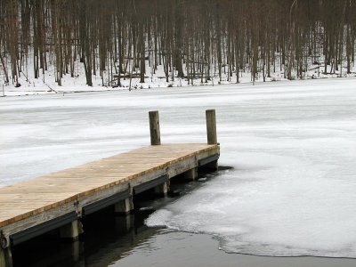 At Black Hill Lake