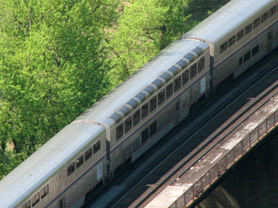 Superliner car with a view