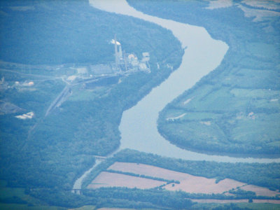 Monocacy and Potomac rivers meet