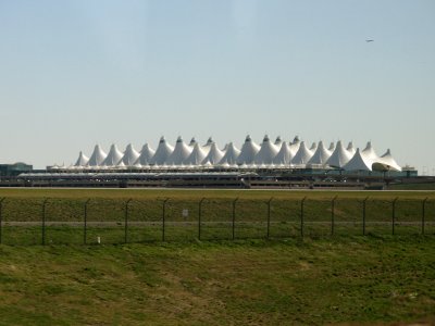 The peaks of Denver airport