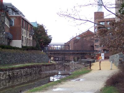 Canal through Georgetown