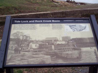 Sign at Tide Lock