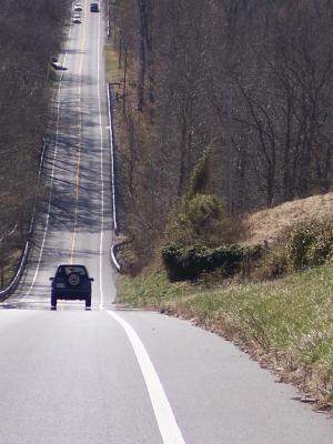 Winter shot - Route 464 rollercoaster